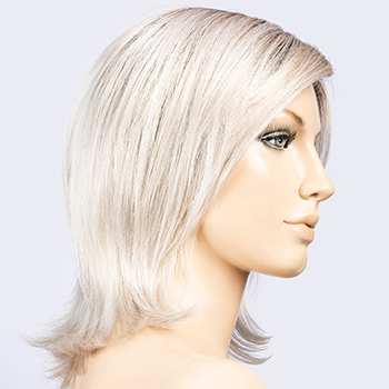swatch for Silver Blonde Rooted