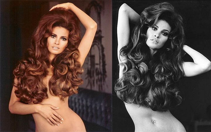 Raquel Welch- publicity shot from the 1970s at the height of her status as a sex symbol
