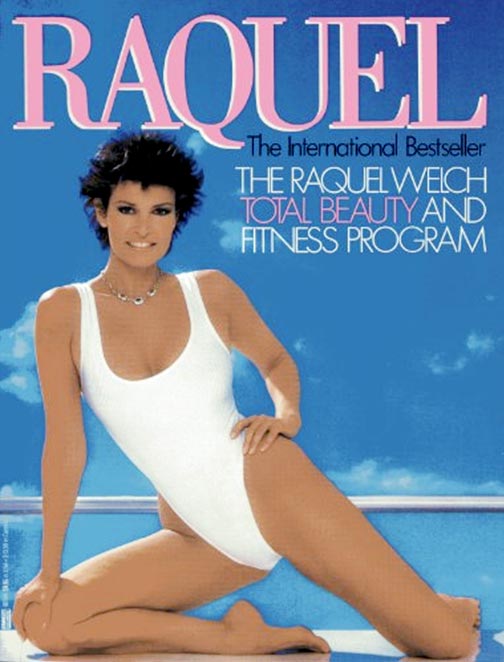 Cover of VSH tape: Raquel: The Raquel Welch Total Beauty and Fitness Program.