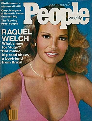 People magazine cover 1976  with Raquel Welch