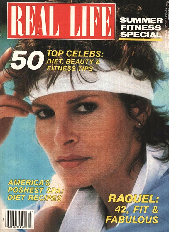 1983 Real Life Magazine with Raquel Welch