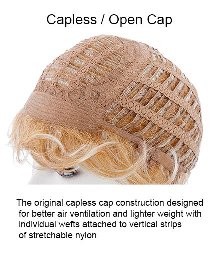 Tony of Beverly wigs Open Cap / Capless cap